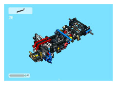 LEGO 8435 instructions page 43 – build guide