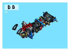 LEGO 8435 instructions page 44 – build guide