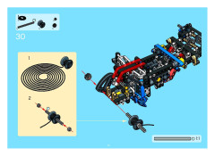 LEGO 8435 instructions page 45 – build guide