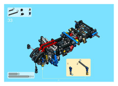 LEGO 8435 instructions page 48 – build guide