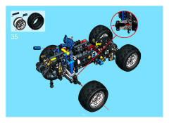 LEGO 8435 instructions page 50 – build guide
