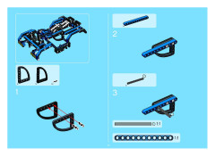 LEGO 8435 instructions page 51 – build guide