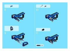 LEGO 8435 instructions page 54 – build guide