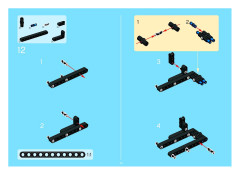 LEGO 8435 instructions page 55 – build guide