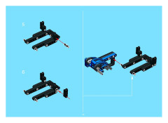 LEGO 8435 instructions page 56 – build guide