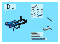 LEGO 8435 instructions page 58 – build guide