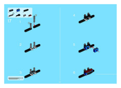 LEGO 8435 instructions page 62 – build guide