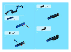 LEGO 8435 instructions page 70 – build guide