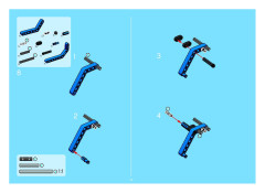 LEGO 8435 instructions page 72 – build guide