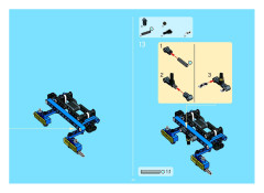 LEGO 8435 instructions page 83 – build guide