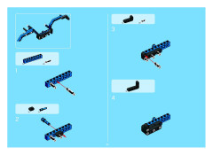 LEGO 8435 instructions page 85 – build guide