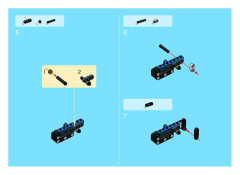 LEGO 8435 instructions page 86 – build guide