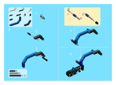 LEGO 8435 instructions page 87 – build guide