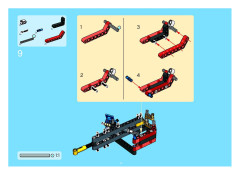 LEGO 8435 instructions page 9 – build guide