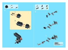 LEGO 8435 instructions page 10 – build guide