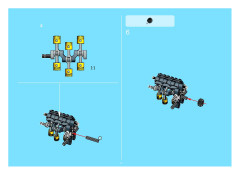 LEGO 8435 instructions page 11 – build guide