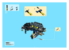LEGO 8435 instructions page 17 – build guide