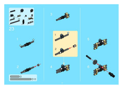 LEGO 8435 instructions page 19 – build guide