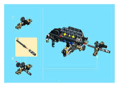 LEGO 8435 instructions page 20 – build guide