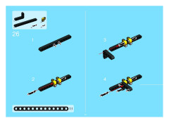 LEGO 8435 instructions page 23 – build guide