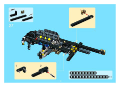LEGO 8435 instructions page 25 – build guide