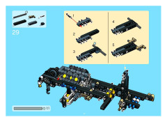 LEGO 8435 instructions page 27 – build guide