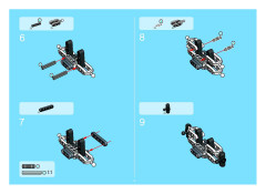LEGO 8435 instructions page 3 – build guide