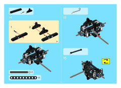 LEGO 8435 instructions page 39 – build guide