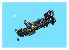 LEGO 8435 instructions page 40 – build guide