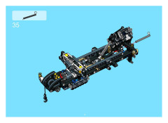 LEGO 8435 instructions page 41 – build guide