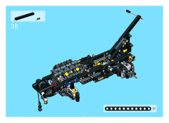 LEGO 8435 instructions page 44 – build guide