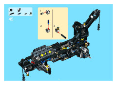 LEGO 8435 instructions page 51 – build guide