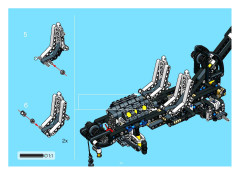 LEGO 8435 instructions page 53 – build guide