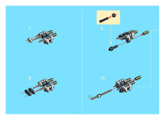 LEGO 8435 instructions page 6 – build guide