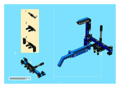 LEGO 8435 instructions page 61 – build guide