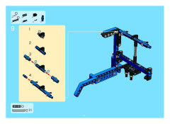 LEGO 8435 instructions page 62 – build guide