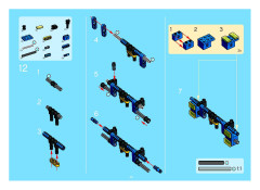 LEGO 8435 instructions page 69 – build guide