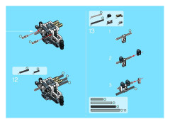 LEGO 8435 instructions page 7 – build guide