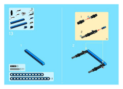 LEGO 8435 instructions page 71 – build guide