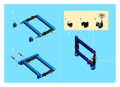 LEGO 8435 instructions page 72 – build guide