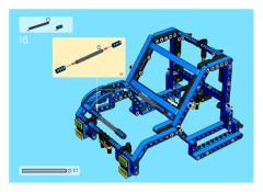 LEGO 8435 instructions page 77 – build guide