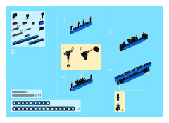 LEGO 8435 instructions page 84 – build guide