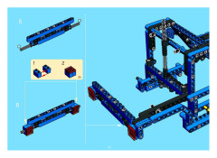 LEGO 8435 instructions page 85 – build guide