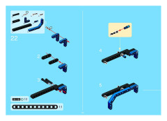 LEGO 8435 instructions page 86 – build guide