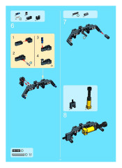 LEGO 8436 instructions page 10 – build guide