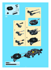 LEGO 8436 instructions page 13 – build guide