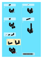 LEGO 8436 instructions page 18 – build guide