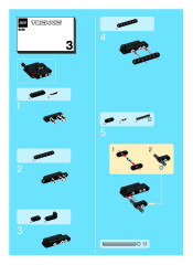 LEGO 8436 instructions page 6 – build guide