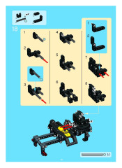 LEGO 8436 instructions page 85 – build guide