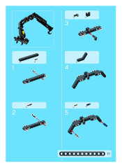 LEGO 8436 instructions page 9 – build guide